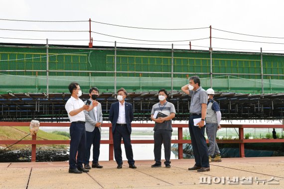 정하영 김포시장 1일 민선7기 출범 3주년 현장행정 전개. 사진제공=김포시