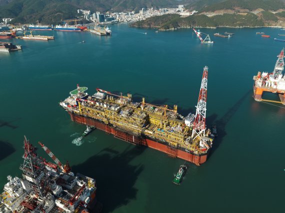 대우조선해양이 건조한 FPSO 대우조선해양 제공