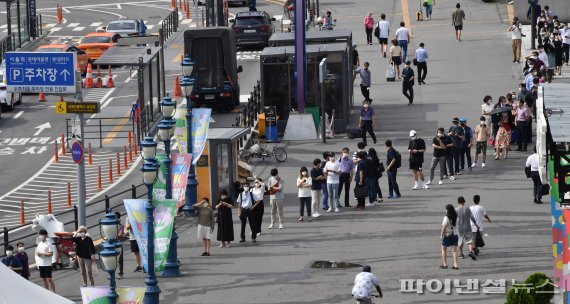 코로나19 신규 확진자 1000명 돌파