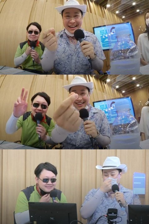 이용주, 정재형 / SBS 라디오 파워FM '두시탈출 컬투쇼' 보이는 랄디오 캡처 © 뉴스1