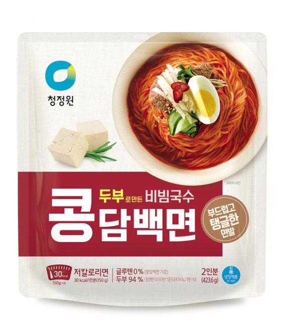 대상 청정원 콩담백면