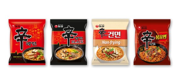 농심 신라면 4종