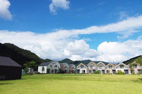 농림축산식품부의 '활기찬 농촌프로젝트 시범사업 지구'인 경북 '의성 고운마을' 전경 한국농어촌공사 제공