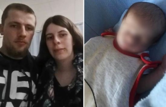 살인 및 아동학대 혐의로 기소된 영국 부부(왼쪽)와 사망한 두 사람의 아들(오른쪽). (더선 갈무리) © 뉴스1