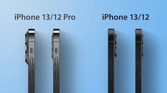 아이폰13 시리즈가 카메라 성능이 향상되면서 두께가 더 두꺼워질 것으로 전망된다. © 뉴스1