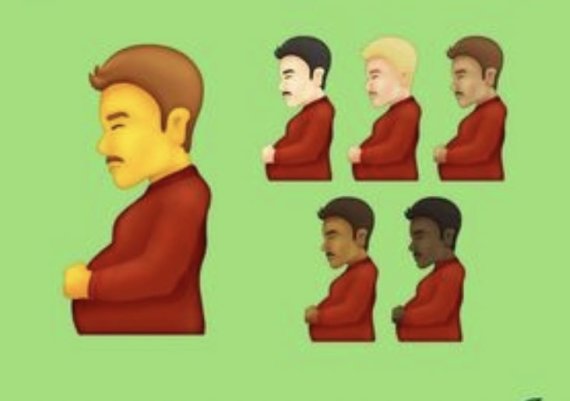 유니코드 컨소시엄이 '세계 이모티콘의 날'을 맞이해 신상 이모티콘들을 공개한 가운데 임신한 남성 이모티콘에 대한 논란이 불거졌다. 뉴스1