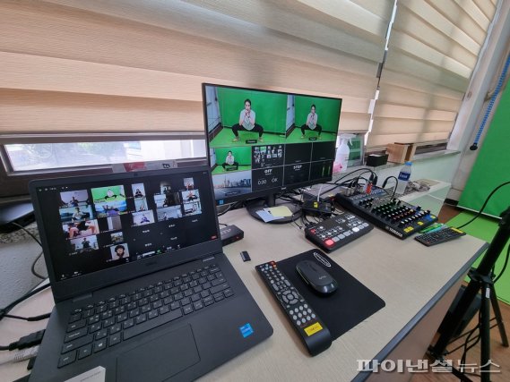 의정부시보건소 통합건강증진 U-Health Live 스튜디오. 사진제공=의정부시