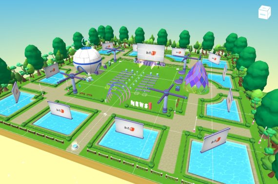 메타버스 플랫폼 제페토 '맵 만들기'© 뉴스1