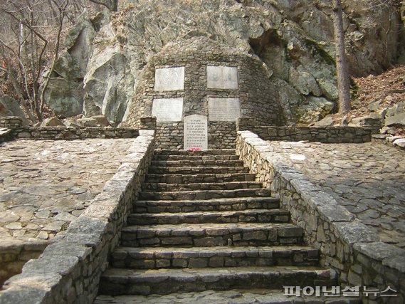 파주 영국군 설마리전투비 전경. 사진제공=파주시