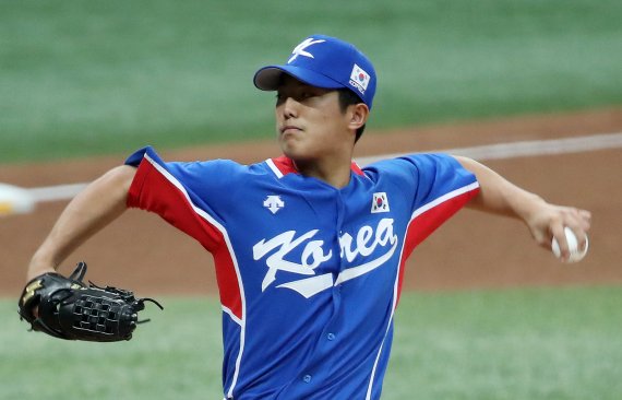 한국 야구대표팀 투수 이의리 /사진=뉴시스