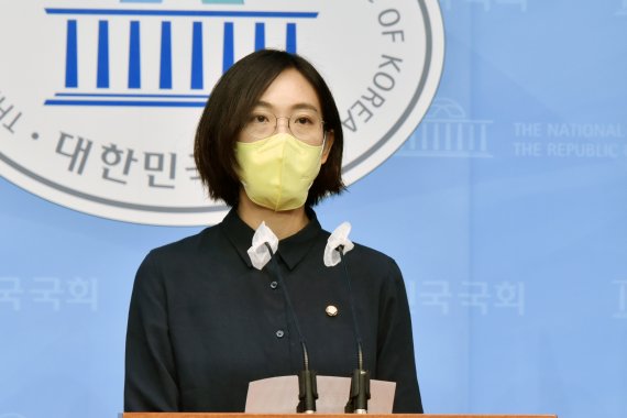 정의당 장혜영 의원. /사진=서동일 기자