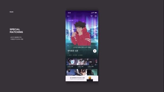 카카오웹툰 이용화면 예시. 인공지능 기술을 적용한 작품 추천 기능이 적용됐다. (카카오웹툰 프리미어 홈페이지 갈무리) © 뉴스1