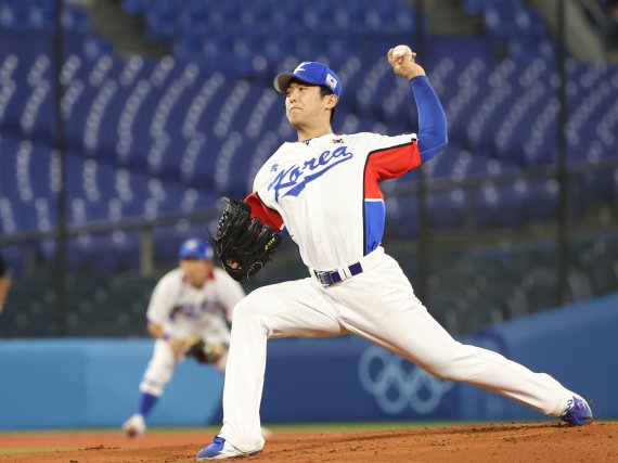 이제는 국가대표 왼손 선발투수로 자리매김한 이의리(뉴스1)