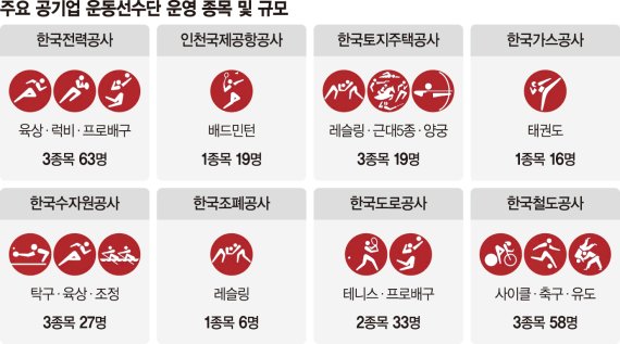 비인기에도 아낌없는 지원 … 태극전사 뒤엔 든든한 공기업