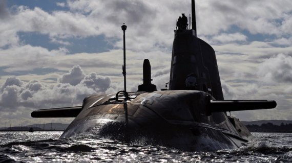영국 해군이 운용하는 아스튜트급 원자력추진잠수함 '아트풀. 자료=영국해군 홈페이지 캡쳐