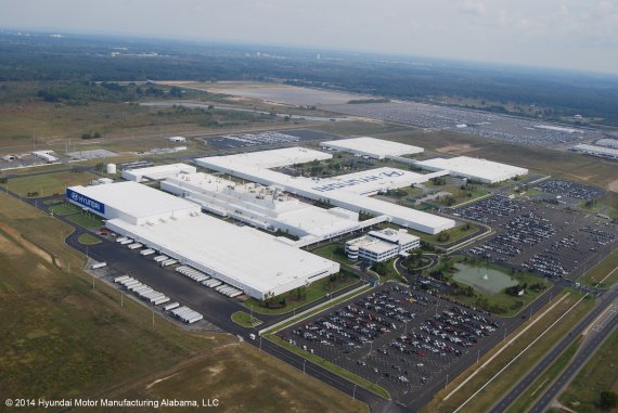 현대자동차 미국 앨라배마 공장 /뉴스1