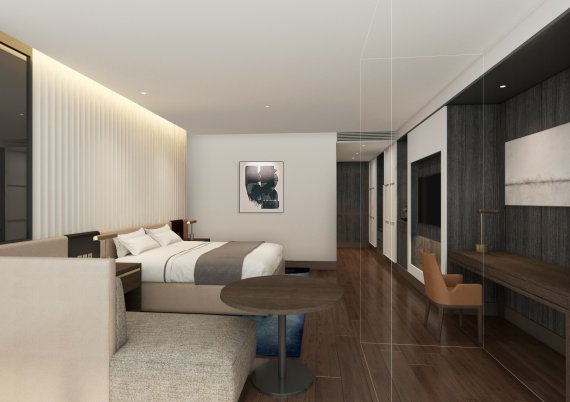 호텔 오노마 객실 조감도. (대전신세계 제공)© 뉴스1