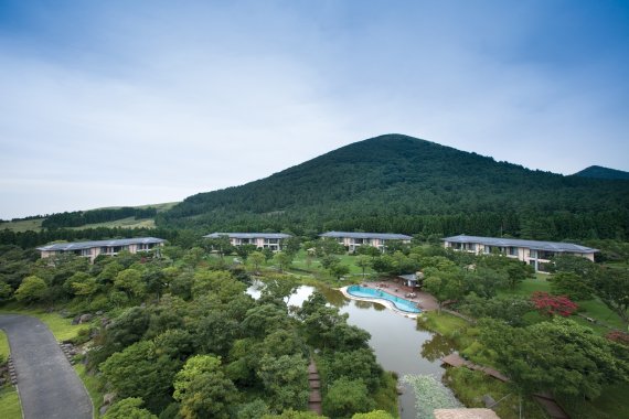 고급 별장형 리조트라는 평가를 받고 있는 엘리시안 제주 콘도. /사진=엘리시안CC