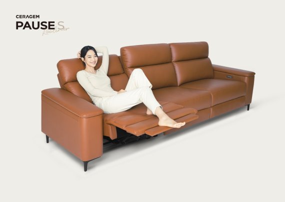 세라젬, 척추 과학 기술 접목한 리클라이너 소파 ‘파우제 S’ 출시