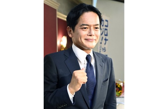 요코하마 시장 선거에서 일본 제1야당이 지원해 당선된 야마나카 다케하루. AP뉴시스