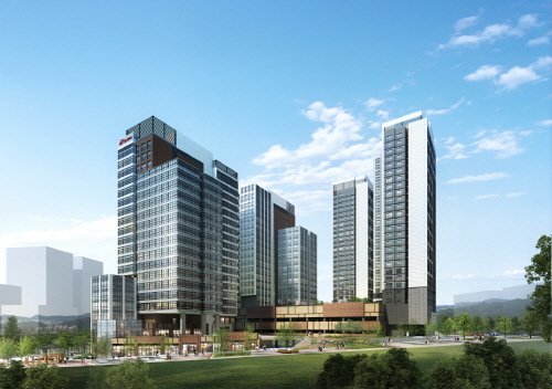 힐스테이트 동탄역 멀티플라이어 투시도