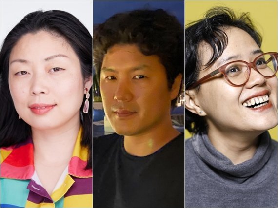 왼쪽부터 비프메세나상 심사위원 왕 난푸 감독, 박경근 감독, 맨디 마라히민 영화제작자 © 뉴스1