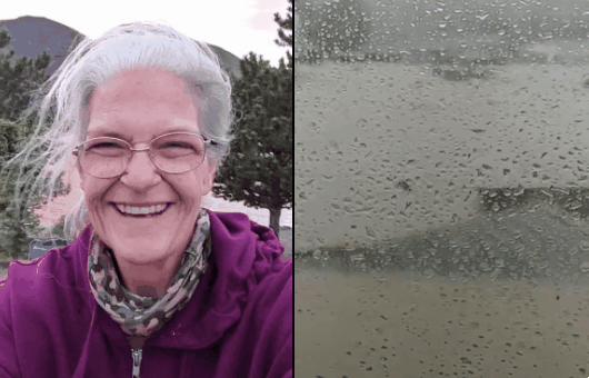 폭우 상황 생중계하던 미국 할머니, 급류에 집 휩쓸려 사망