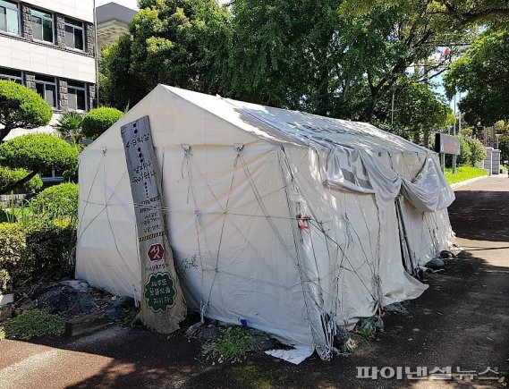 [네모이야기] 제주도청 앞 천막촌, 모두 철거한다더니