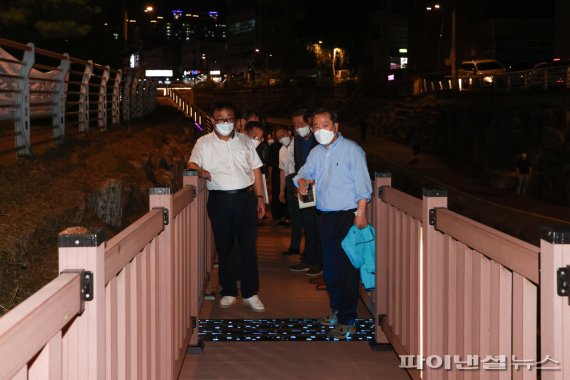 조광한 남양주시장 “마석우천 복개구간 철거”