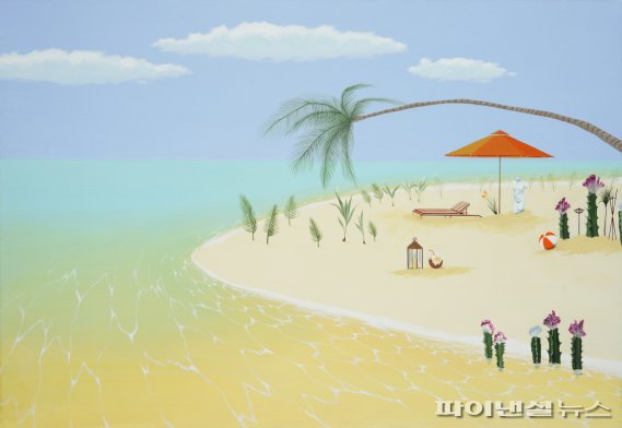 안양문화예술재단 '여행갈까요'전- Orange paradise Print. 사진제공=안양문화예술재단