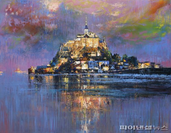 안양문화예술재단 '여행갈까요'전- 빛, 몽생미셀. 사진제공=안양문화예술재단