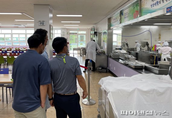 제주도교육청, 학교 급식실 공기질 측정…노동환경 개선