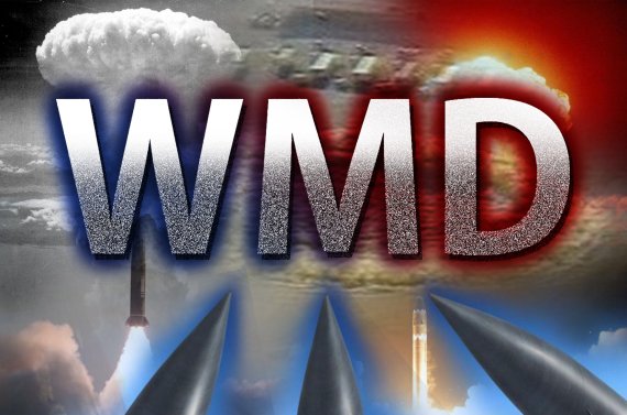 출처=뉴시스·美 국립기록보관소(National Archives and Records Administration) 자료로 '대량살상무기(WMD, Weapons of Mass Destruction)' 이미지 합성. 그래픽=이종윤 기자