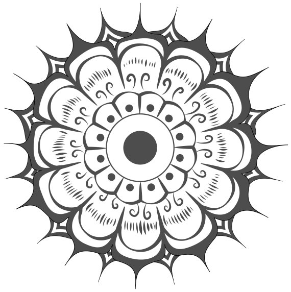 [서울=뉴시스] 고구려 고분벽화 문양 자료 중 쌍영총 앞방 천장식물무늬 연꽃 (사진=문화재청 제공) 2021.09.05. photo@newsis.com