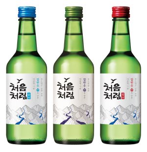 롯데칠성음료 '처음처럼' 3종