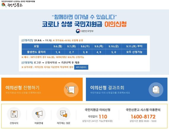 '귀국 했는데 국민지원금 못 받나요?' 국민신문고에 '이의신청 창구' 운영