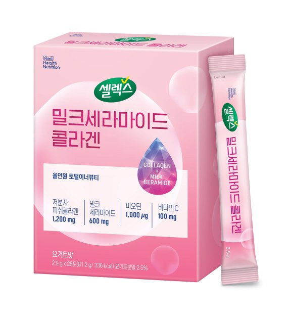 매일유업, '셀렉스 밀크세라마이드 콜라겐' 리뉴얼