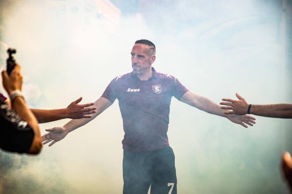 새로운 팀과 계약을 한 프랭크 리베리. (리베리 SNS) © 뉴스1