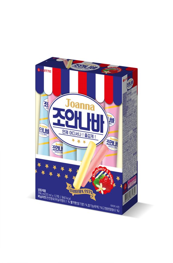 롯데제과, 추억의 '조안나바' 재출시