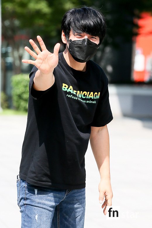 [포토] 황치열, '격한 반가움'