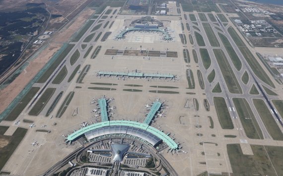 인천국제공항의 전경 모습. 인천공항공사 제공