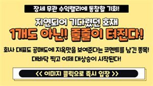 [속보] 저가매수 기회 잡았다! 이제 남은 것은 수익 뿐!