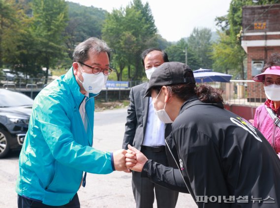 조광한 남양주시장 ‘청학천 변신’ 주말 정책투어