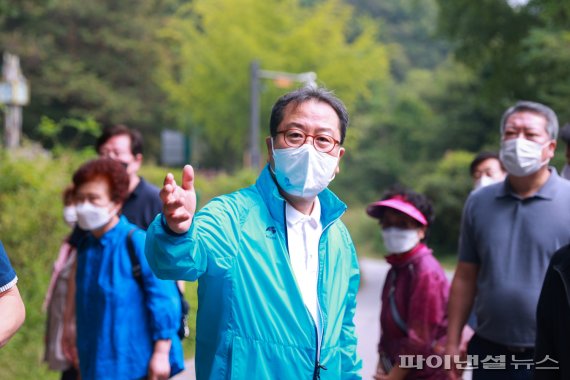 조광한 남양주시장 ‘청학천 변신’ 주말 정책투어