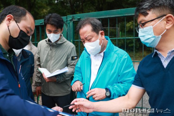 조광한 남양주시장 ‘청학천 변신’ 주말 정책투어