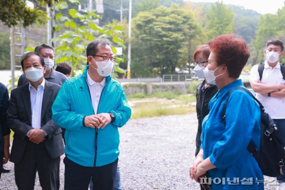 조광한 남양주시장 ‘청학천 변신’ 주말 정책투어