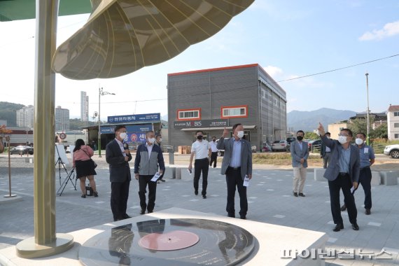 가평군 축제로 재주연주 포토존. 사진제공=가평군