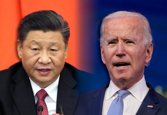[서울=뉴시스]시진핑 중국 국가주석(왼쪽)과 조 바이든 미국 대통령. /사진=뉴시스