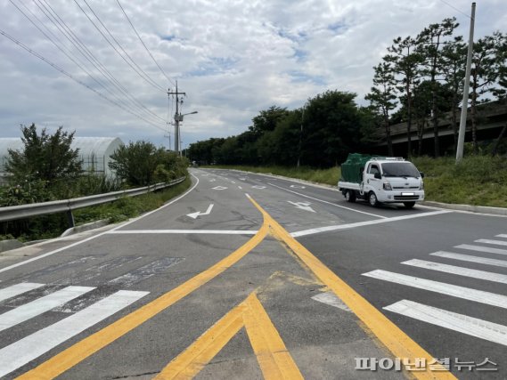 고양 능곡육교 앞 교차로 개선. 사진제공=고양시