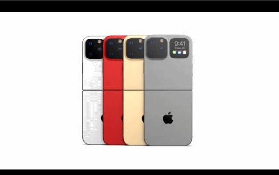 IT매체인 렛츠고 디지털이 만든 애플 폴더블폰 3D 예상 이미지 <출처=렛츠고디지털> © 뉴스1